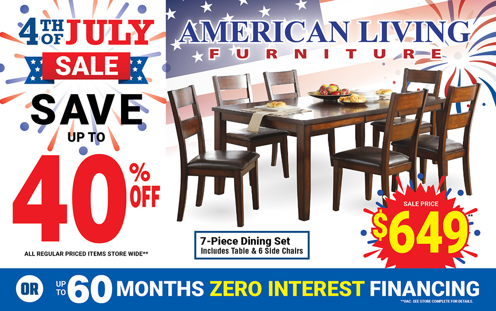4th of July Sale