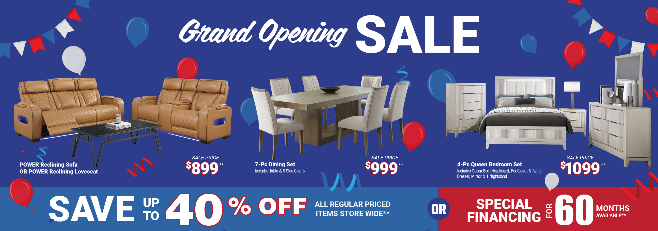 Grand Opening Sale