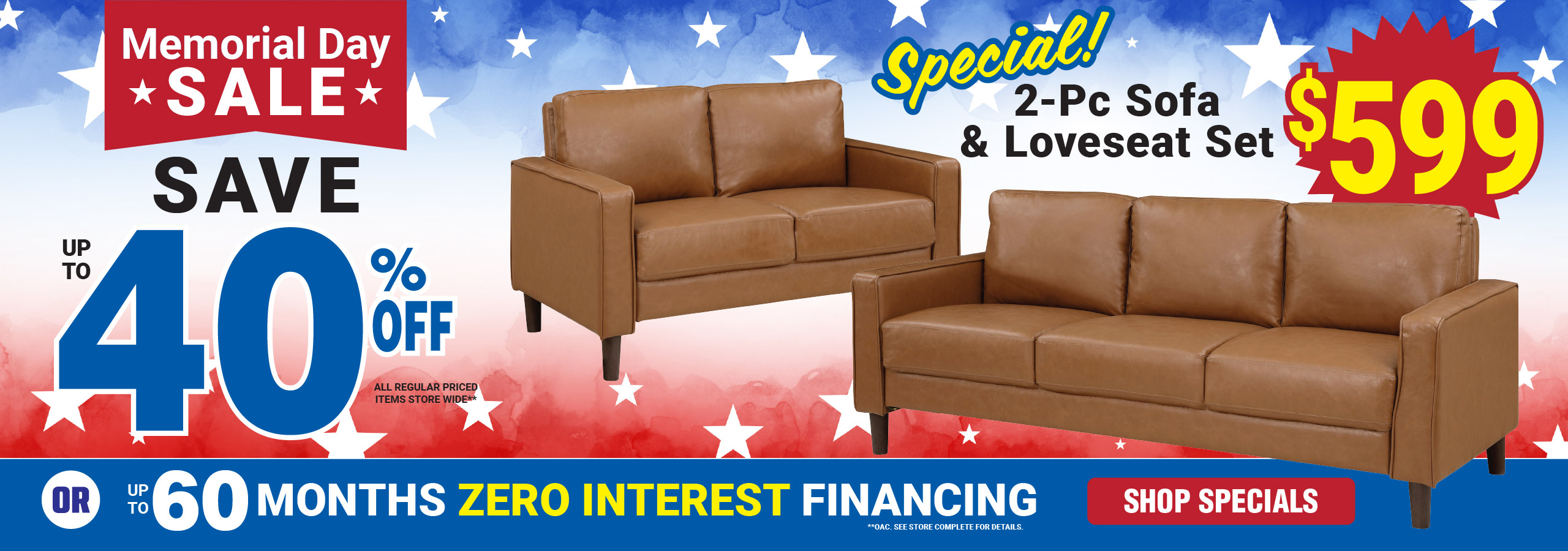 Memorial Day Sale