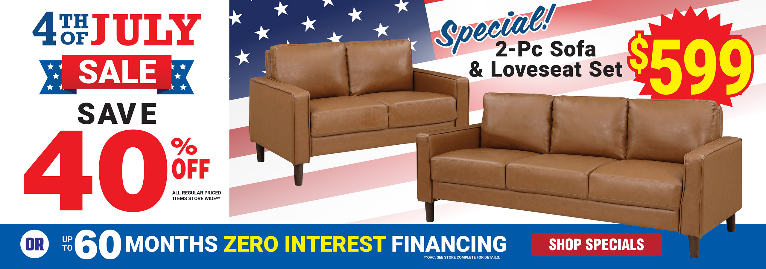 4th of July Sale