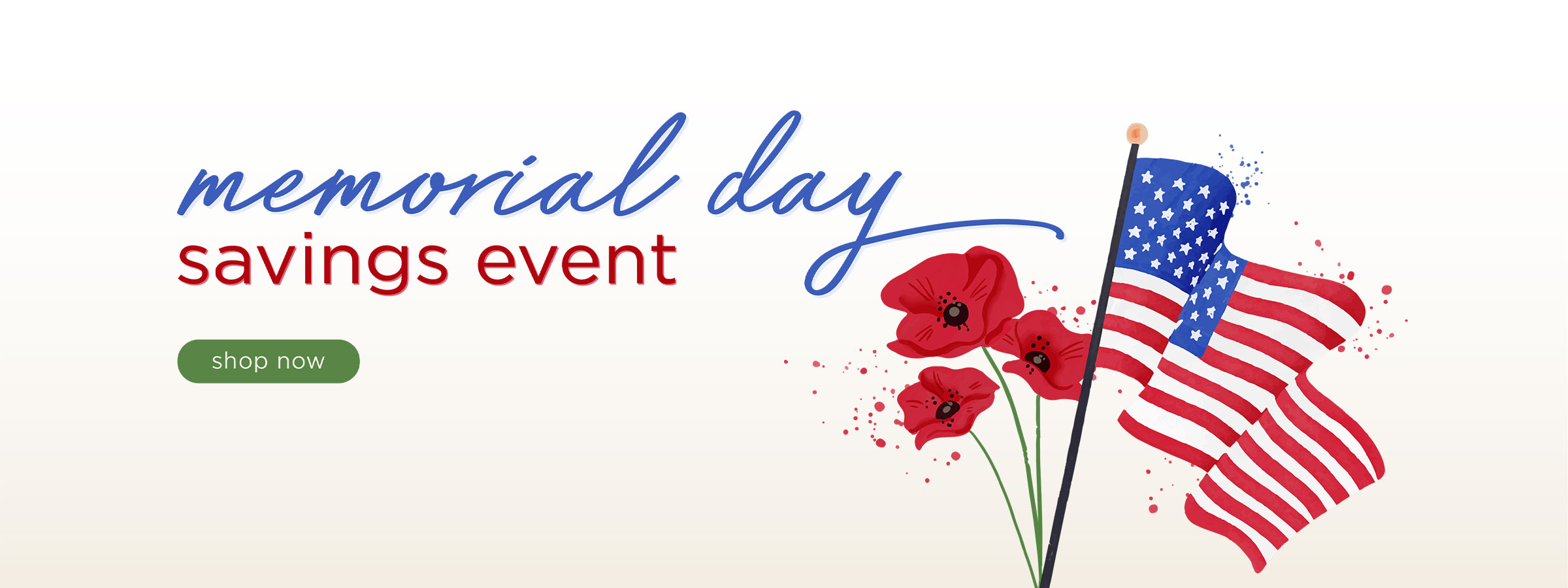 Memorial Day Savings Event
