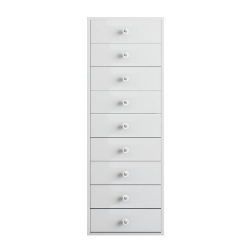 HOLLYWOOD 9-Drawer Makeup Vanity Storage Unit with Lights