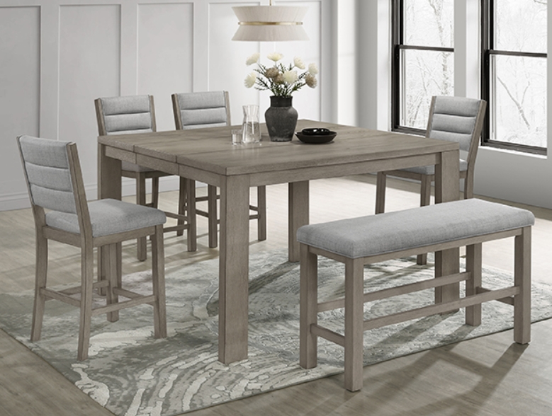 Renwick 7-Piece Dining Set (Table and 6 Chairs)