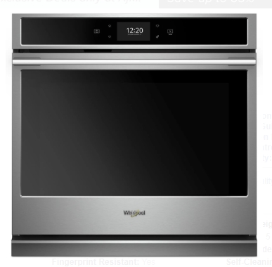 Whirlpool Single Wall Oven  image 1