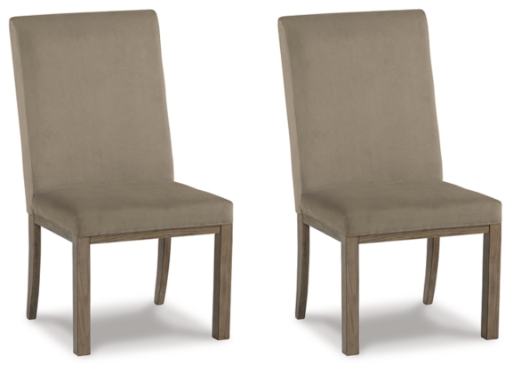 D983-01 Chrestner Dining Chairs Pair image 1
