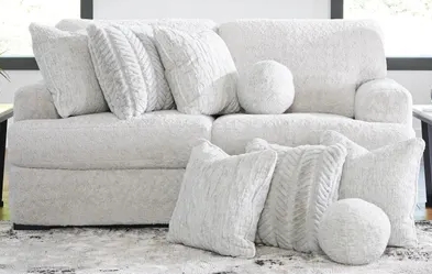 Cuddle Plush 2-Piece Sectional image 1