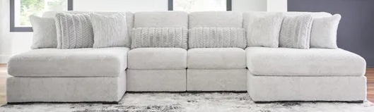 Cuddle Plush 4-Piece Sectional with Chaise image 1