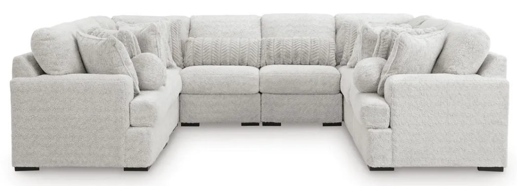 Cuddle Plush 8-Piece Sectional image 1