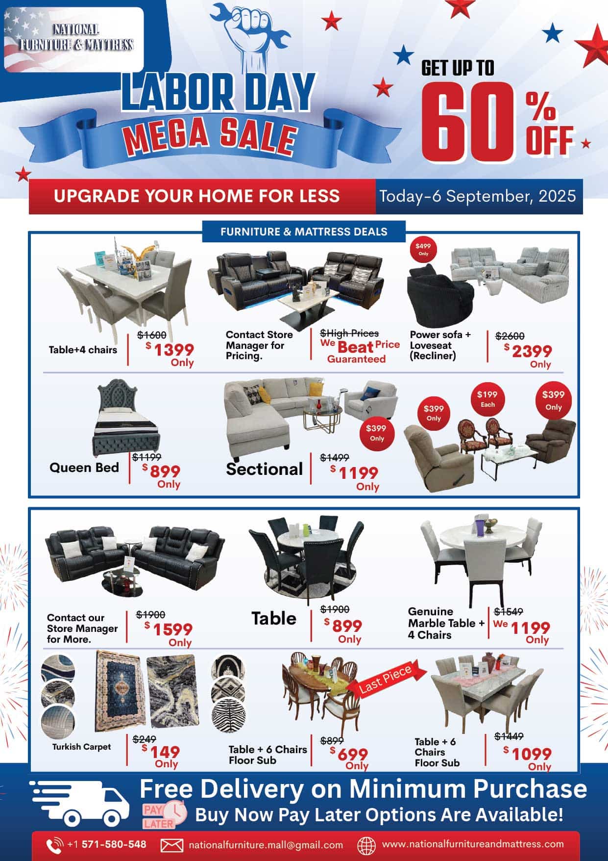 Labor Day Sale Page 1