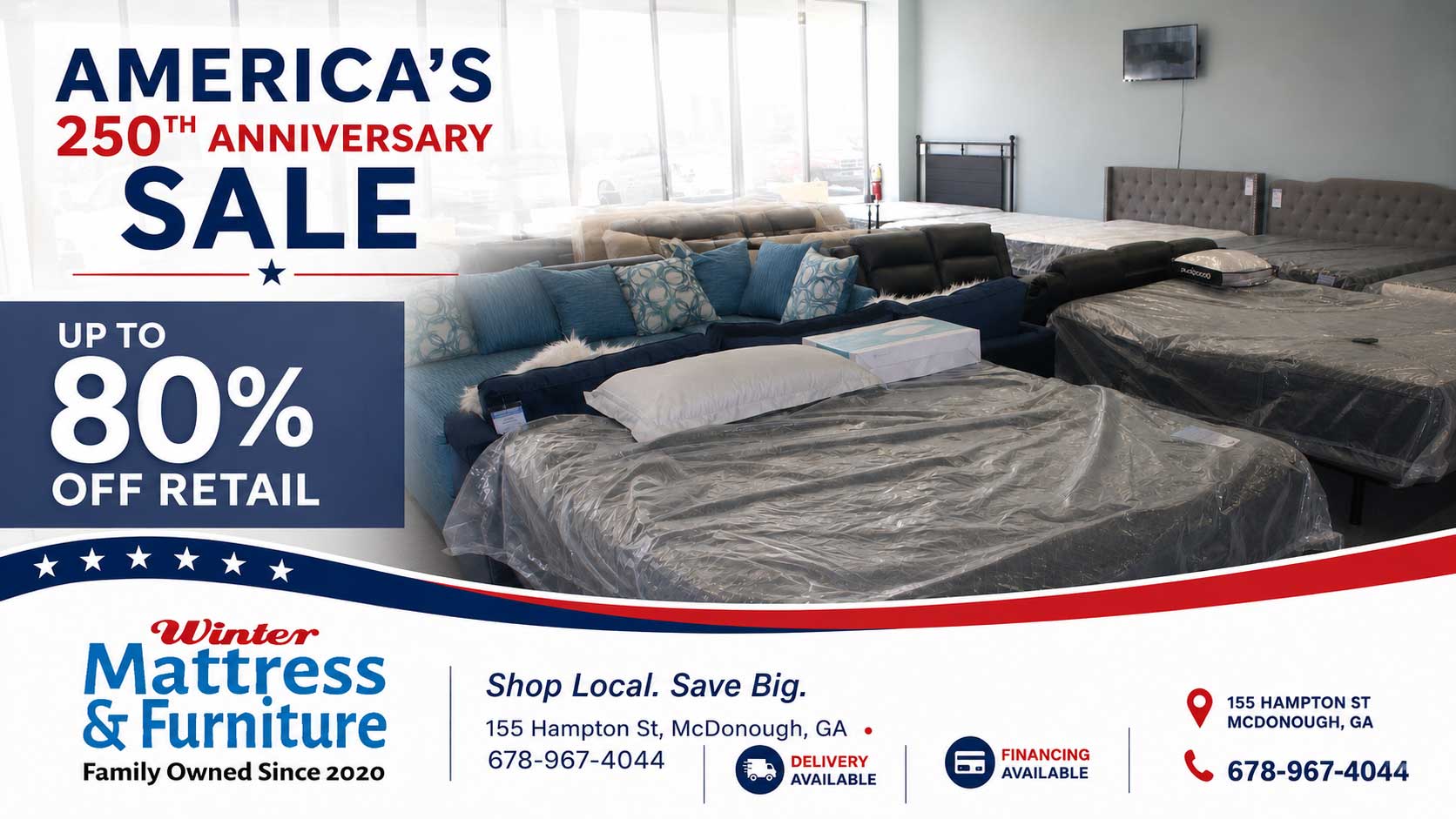 America's 250th Anniversary Sale