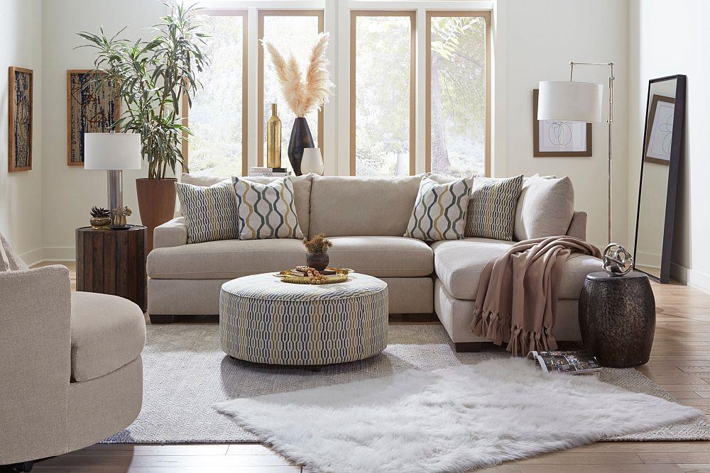 3140 Tampa Cream Sectional image 1
