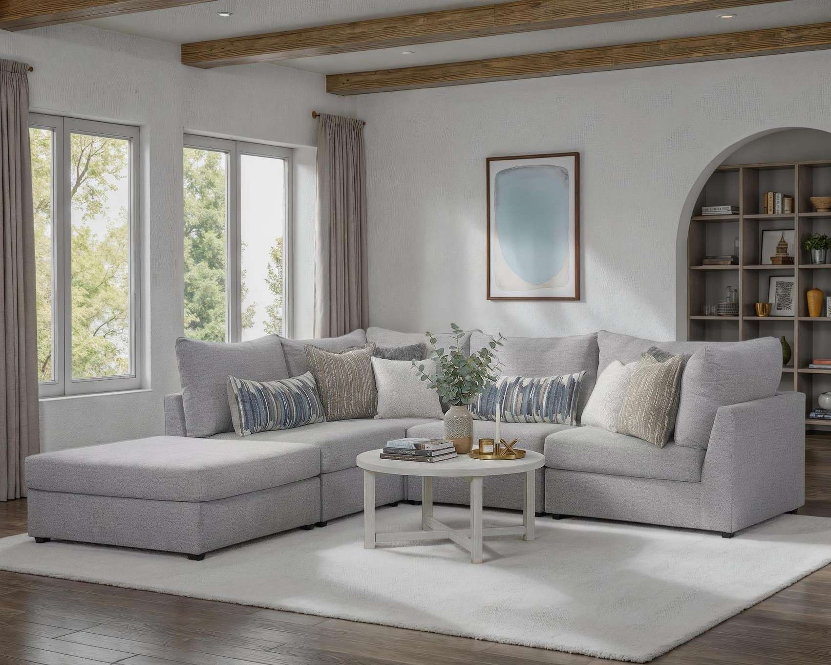 2880 Jameson Ecru Sectional image 1