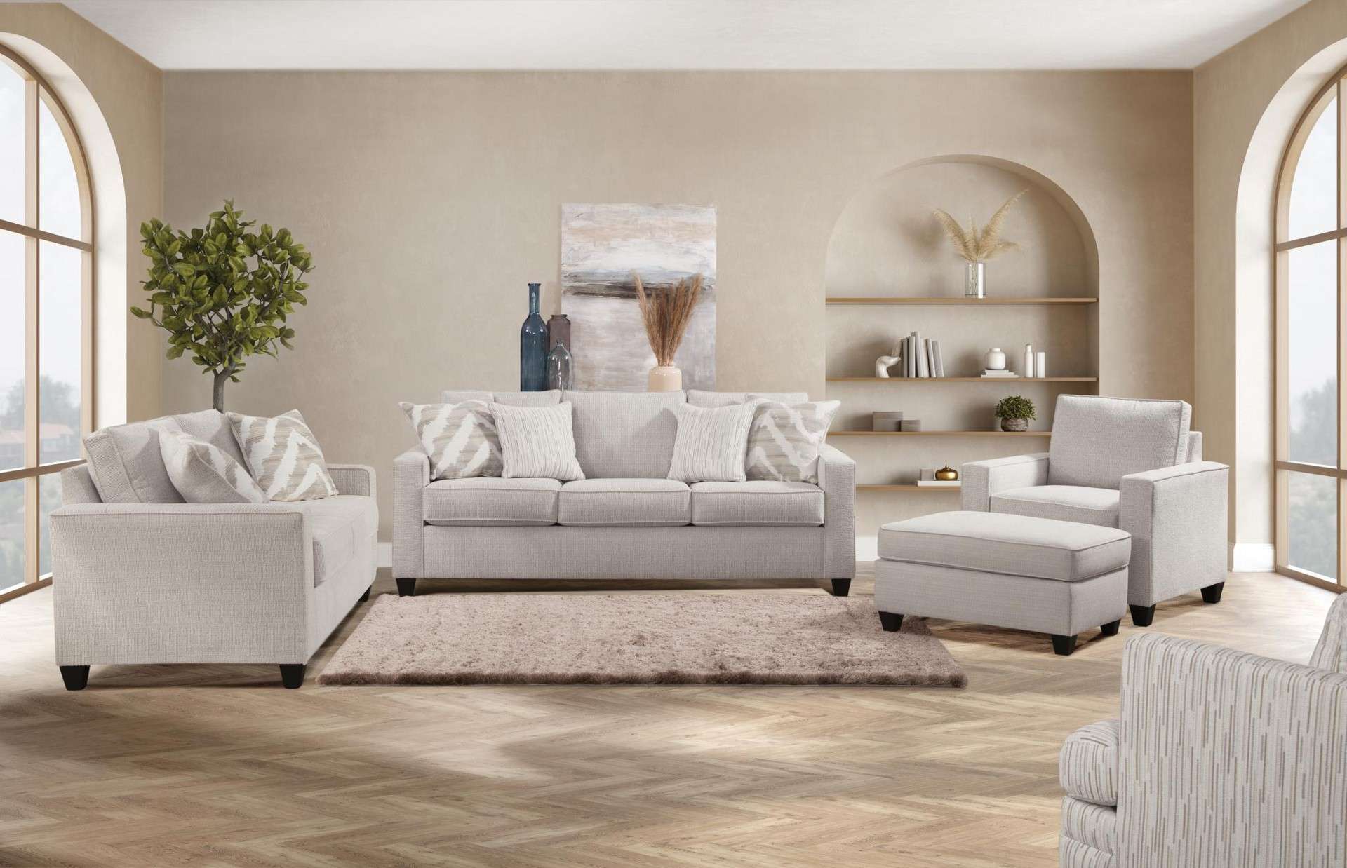 7205 Carmine Pebble Sectional image 1