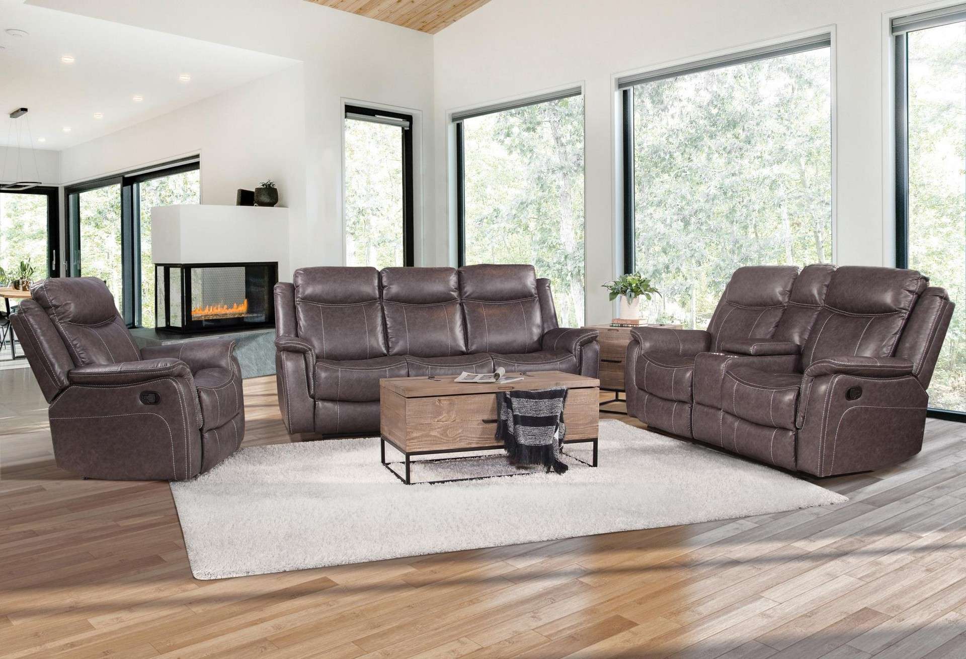7314 Highland Graphite sofa image 1