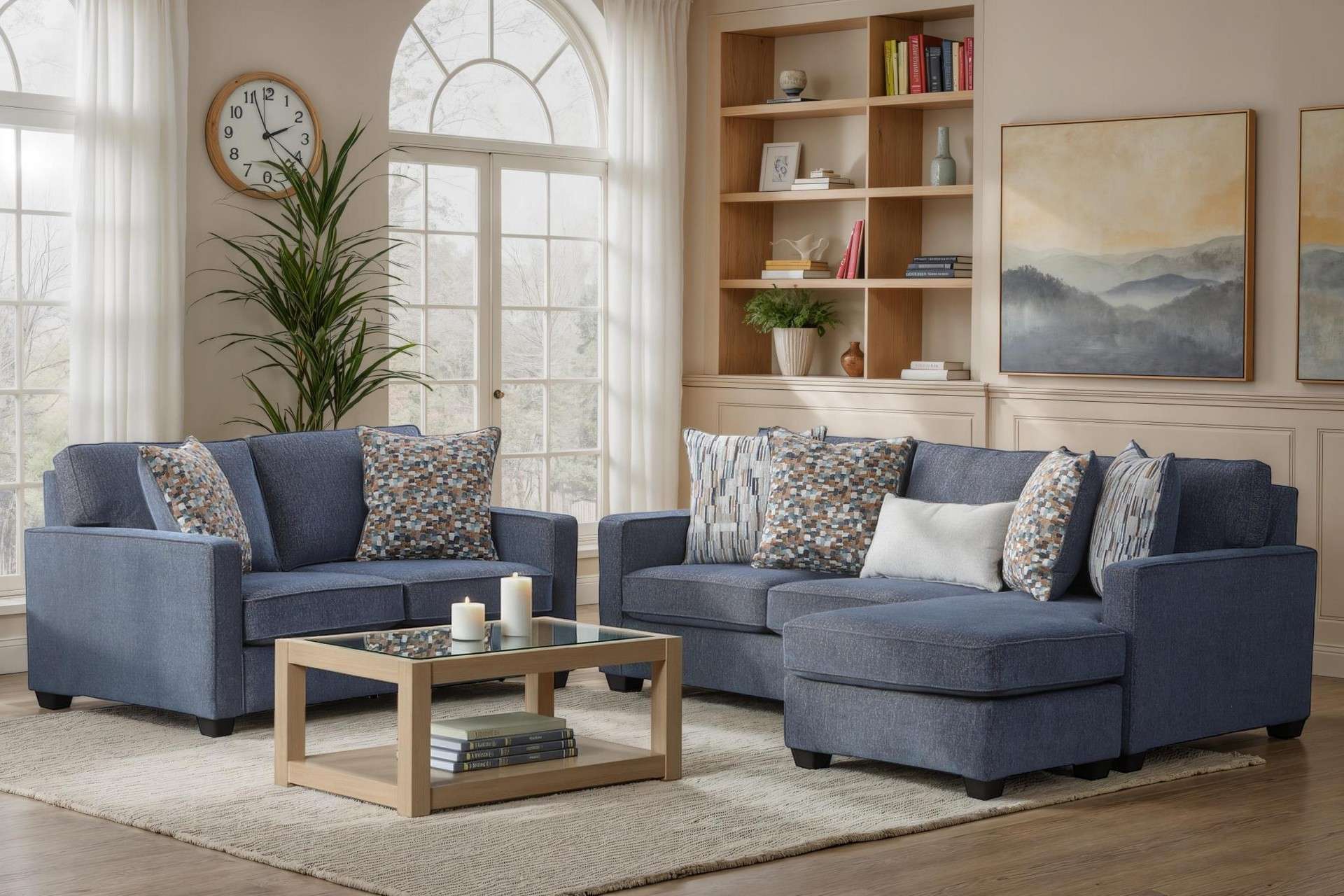 1130 Lamar Indigo Set image 1