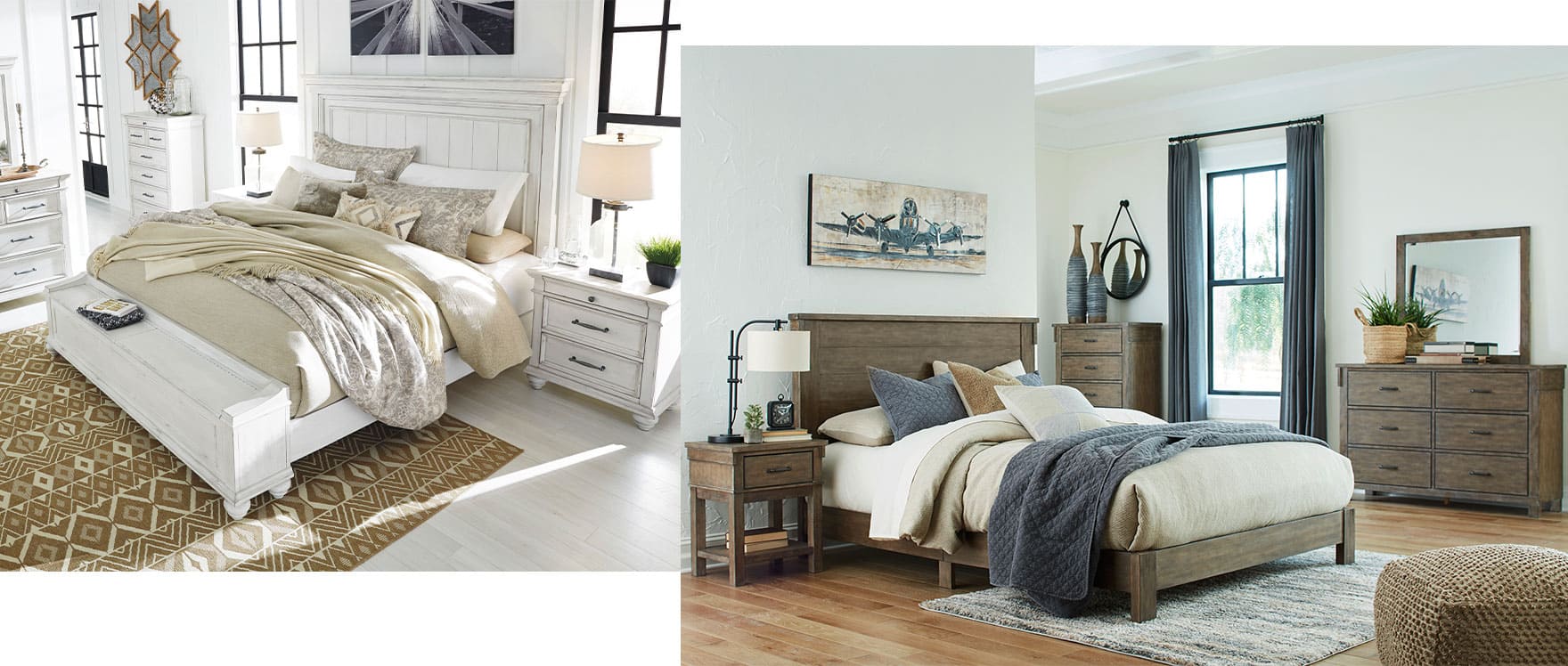 bedrooms