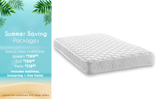 Summer Saving Packages