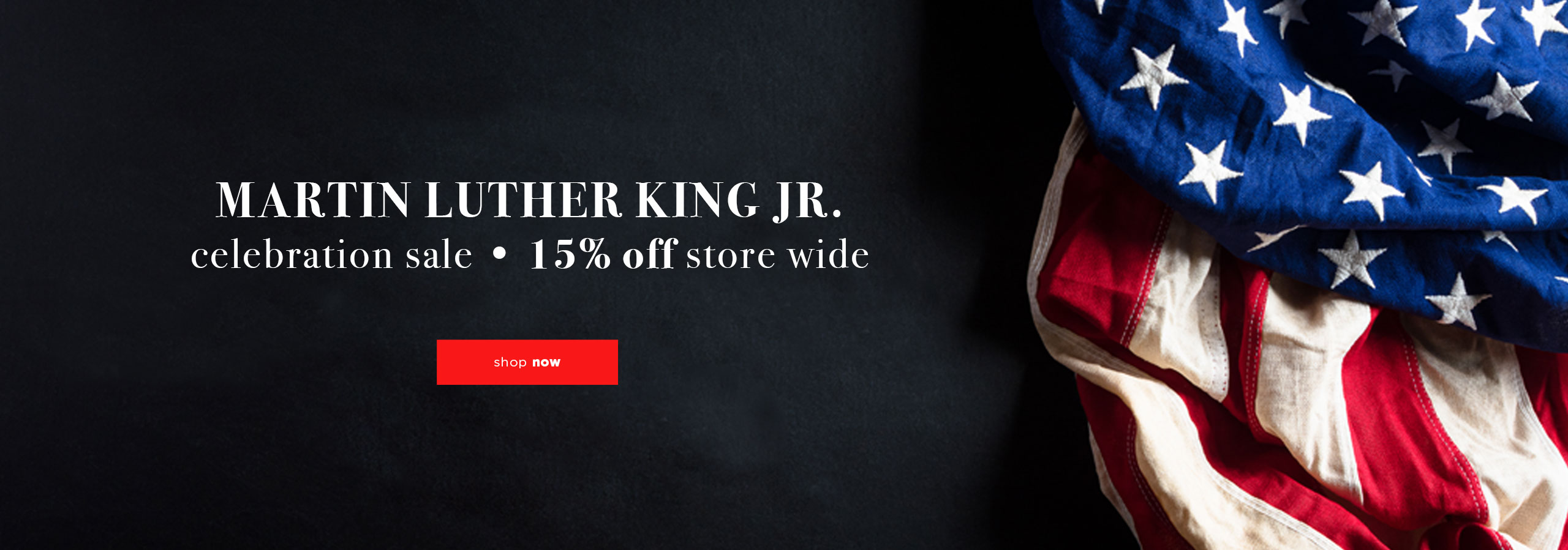 Martin Luther King Jr Celebration Sale