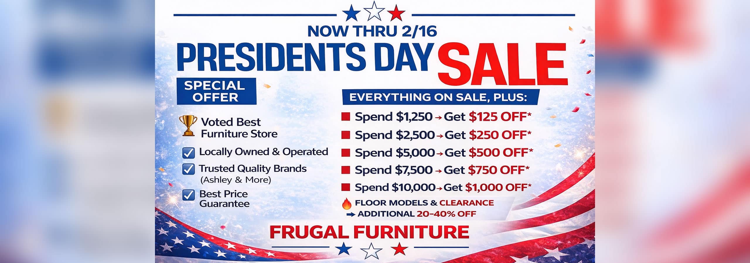 President's Day Sale