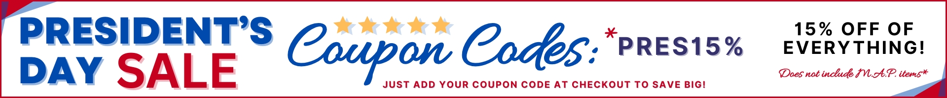 Labor Day Sale - Labor10 for 10% Off Your Purchase Under $1000 OR *Labor15 for 15% Off Your $1000 Purchase - *$1000 Product Minimum Before Tax and Shipping - Use One of These Codes at Checkout - Shop Now