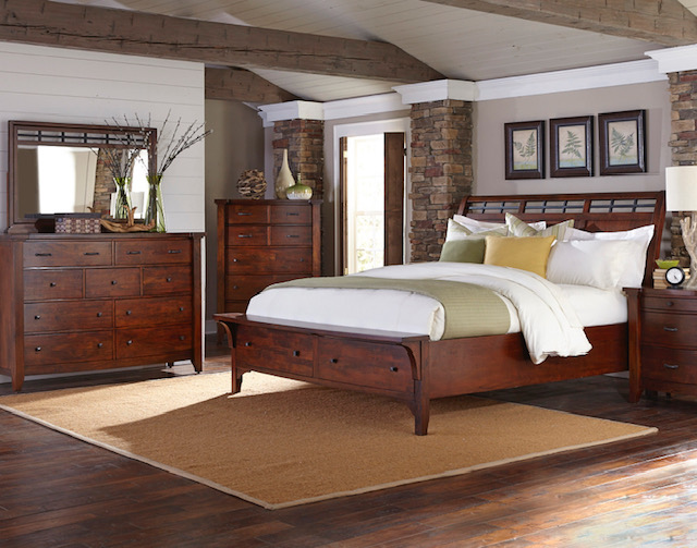 Whistler Retreat 4PC Bedroom Set-King image 1