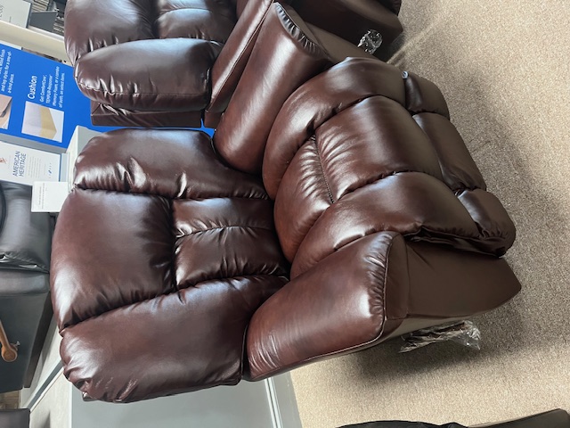 Maverick Leather Rocker Recliner image 1