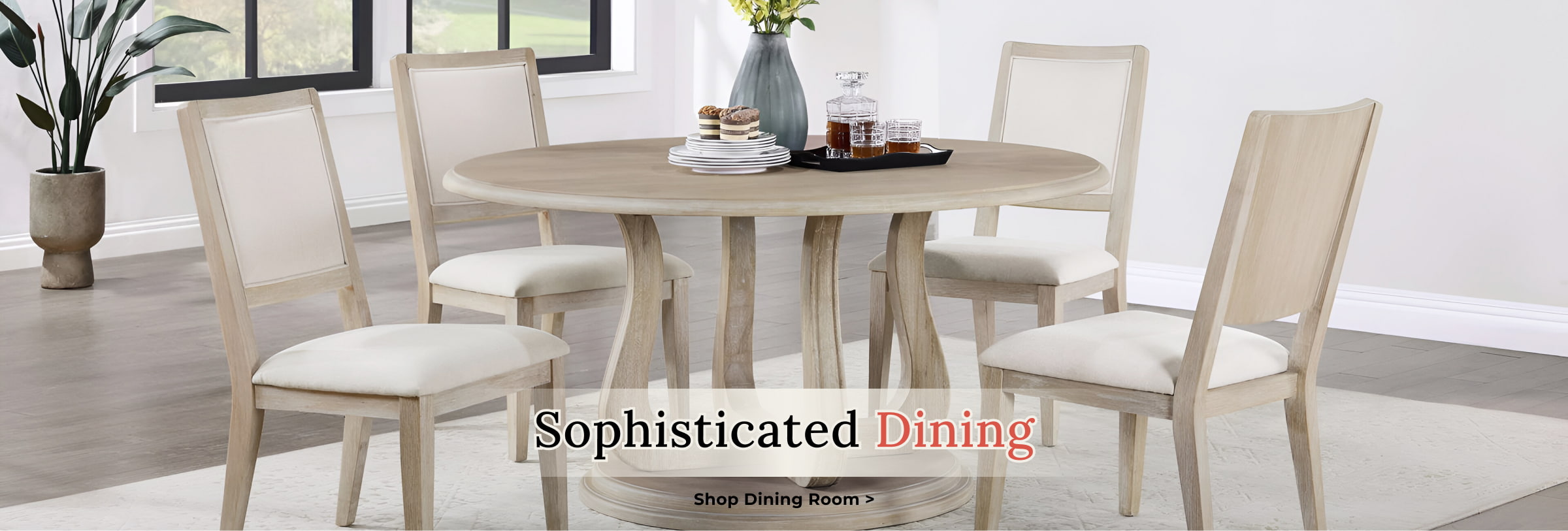 Sophisticated Dining - Shop Dining Room