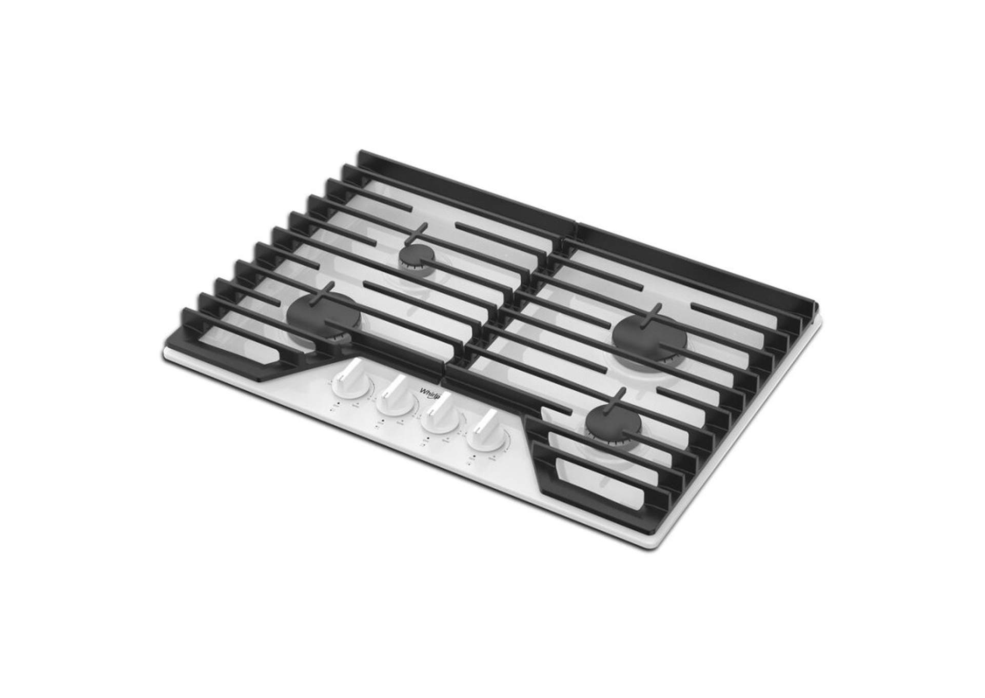 30-inch Gas Cooktop with EZ-2-Lift Hinged Cast-Iron Grates
