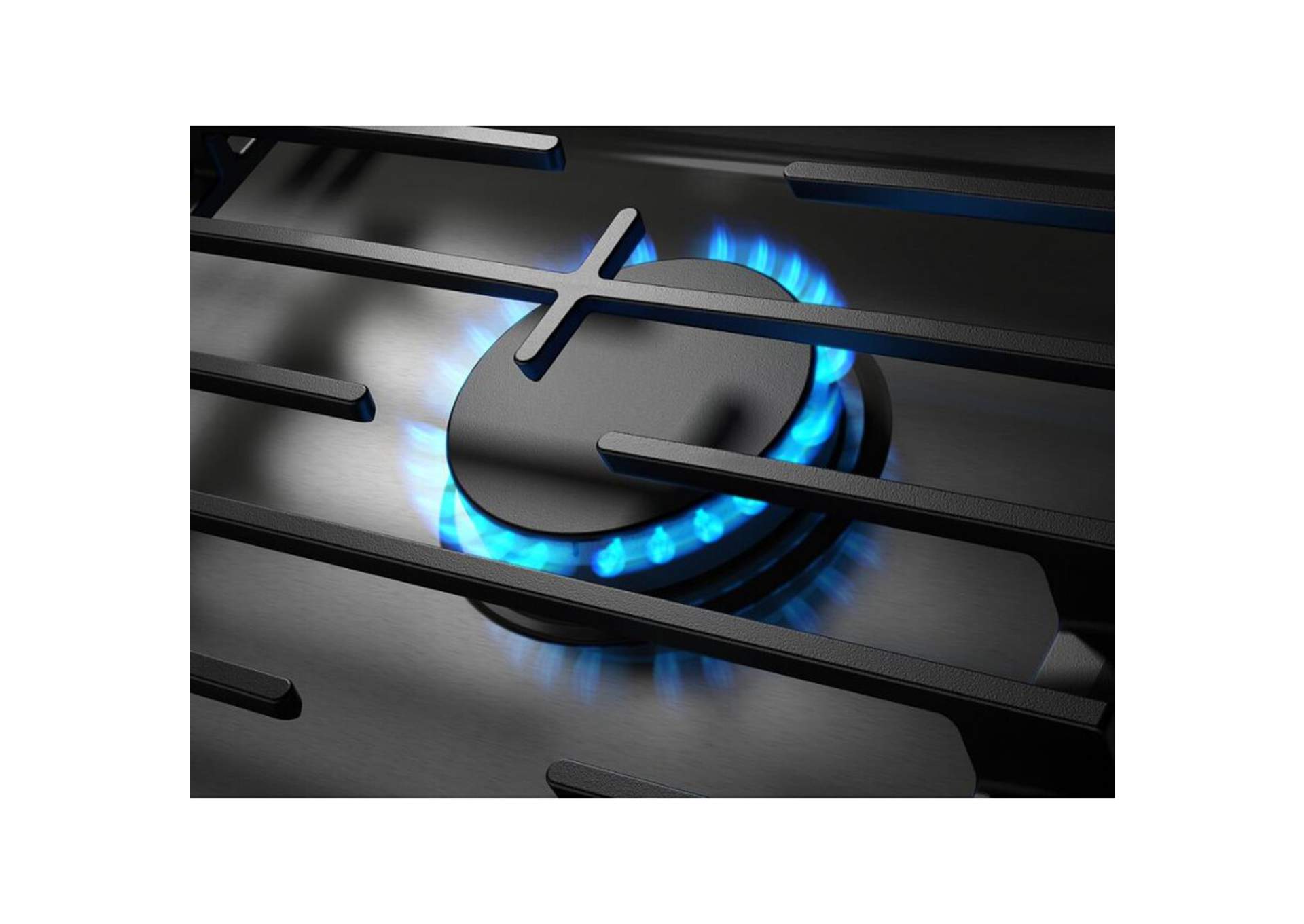 36-inch Gas Cooktop with EZ-2-Lift Hinged Cast-Iron Grates