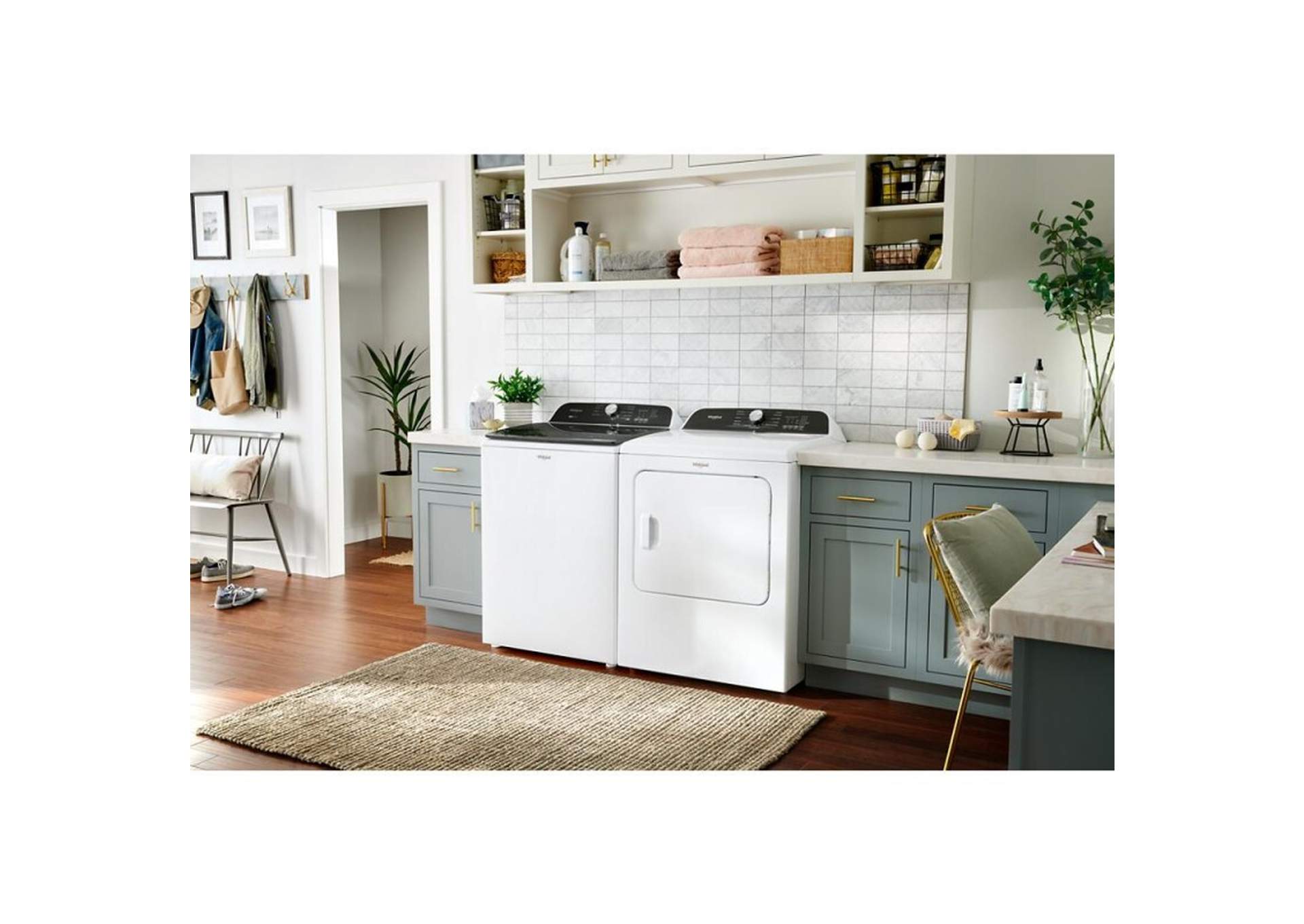 7.0 Cu. Ft. Top Load Electric Dryer with Moisture Sensor