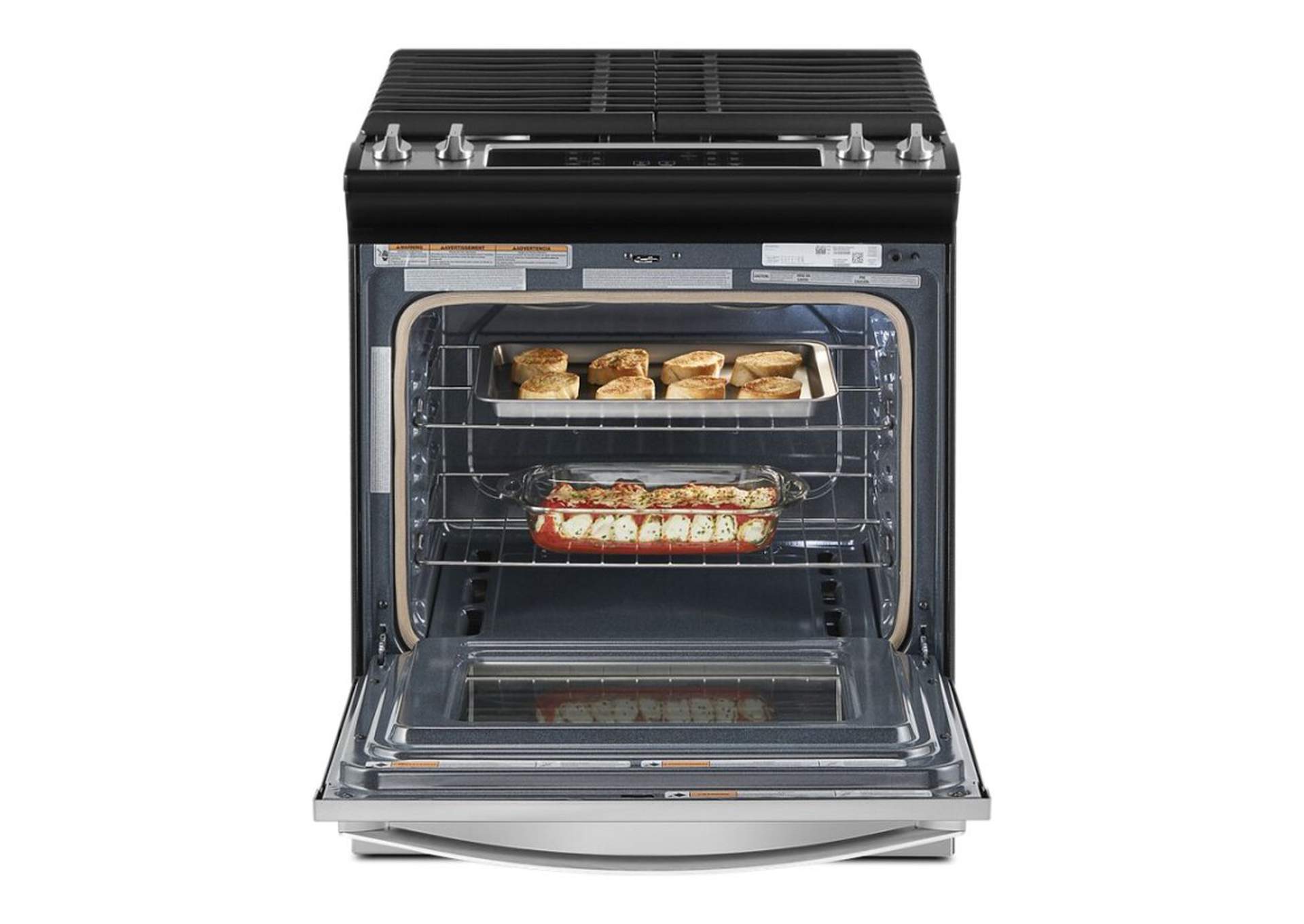 5.0 Cu. Ft. Gas Range with Frozen Bake Technology