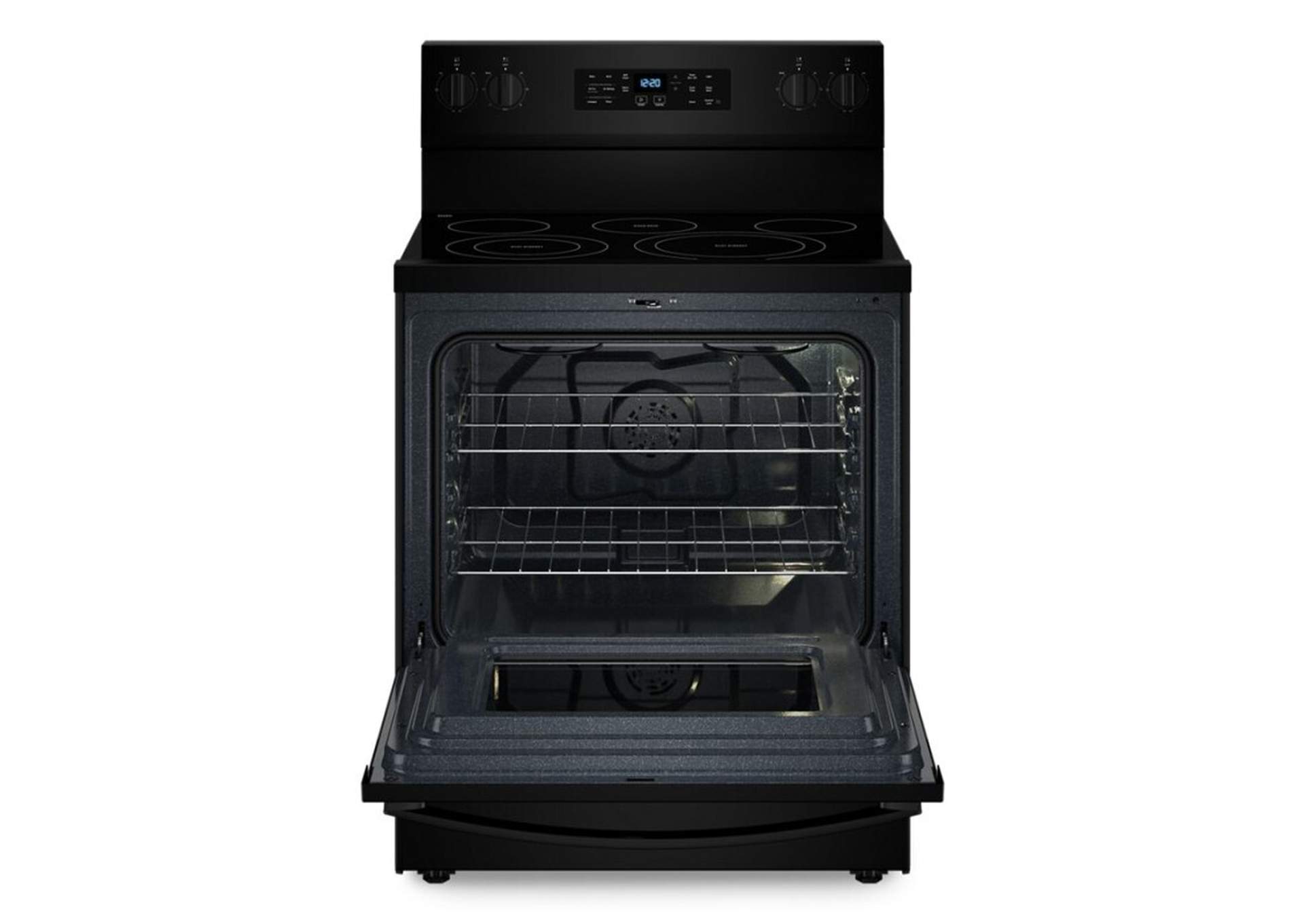 30-inch Energy Star Electric Range with Air Cooking Technology, No Preheat Air Fry and Air Baking and Self Clean