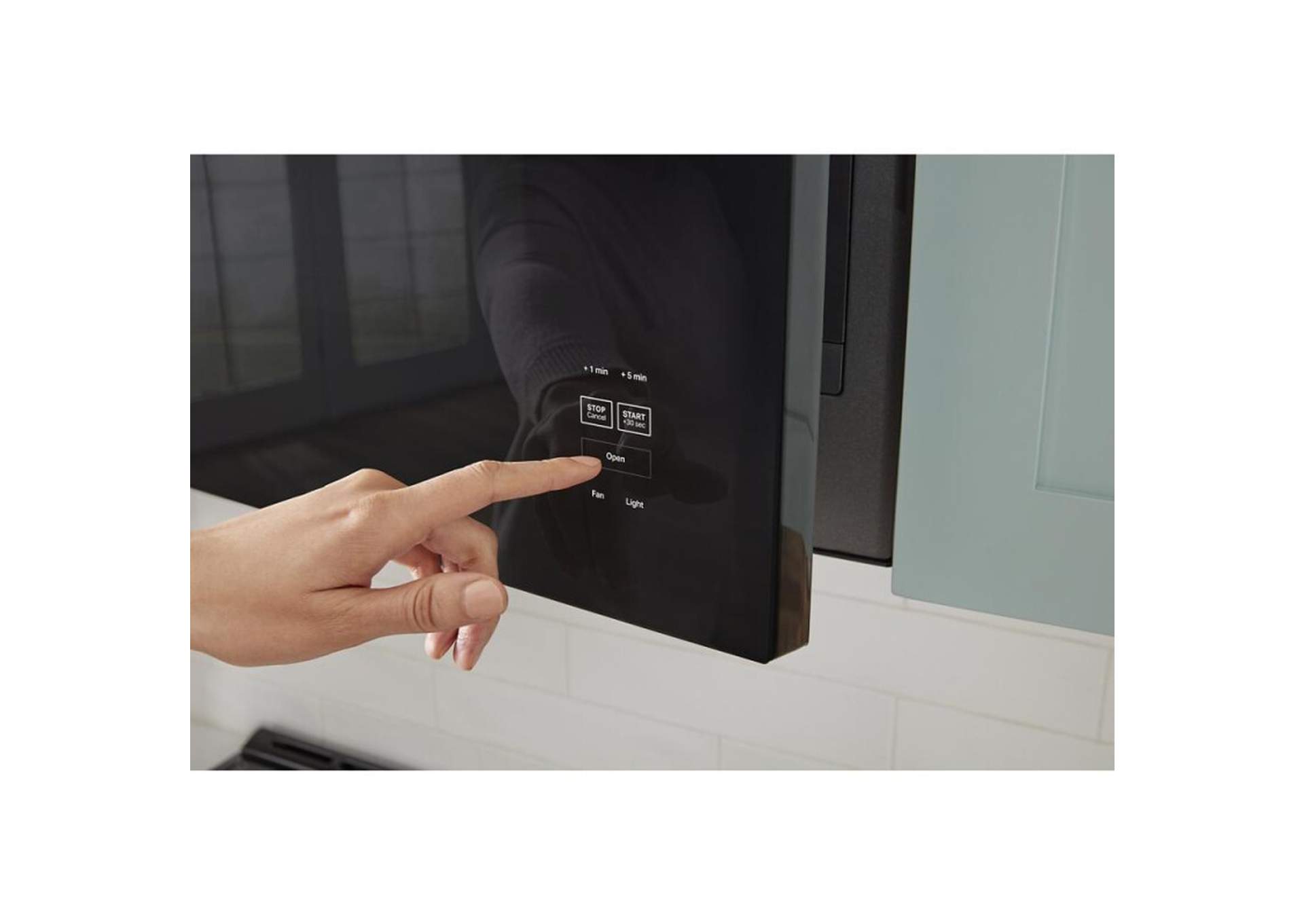 1.1 Cu. Ft. Over-the-Range Microwave with Flush Built-In Design