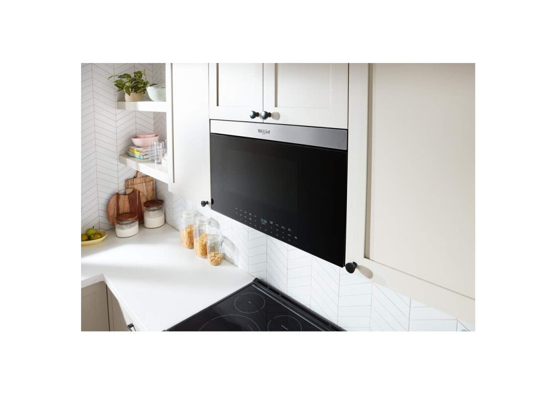 1.1 Cu. Ft. Smart Over-the-Range Microwave with Air Fryer