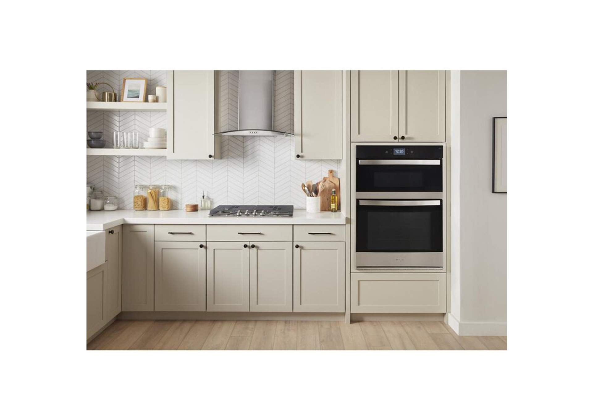 4.3 Cu. Ft. Wall Oven Microwave Combo with Air Fry