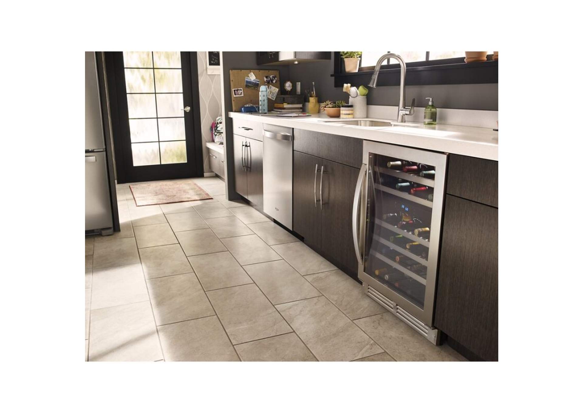 24-inch Wide Undercounter Wine Center with 46-Bottle Wine Storage