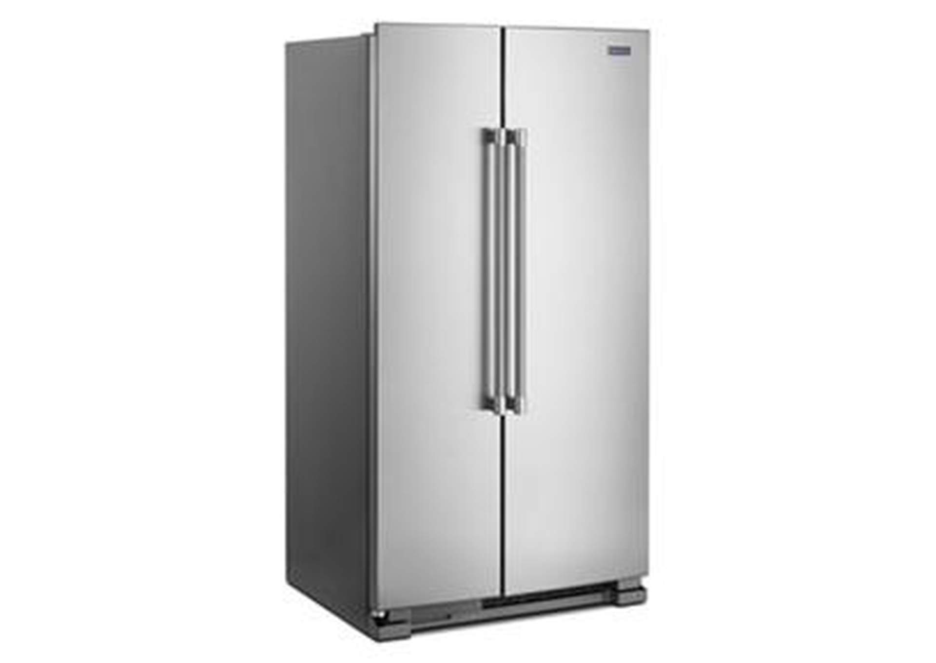 Maytag - 36-Inch Wide Side-by-Side Refrigerator - 25 cu. ft. - Fingerprint Resistant Stainless Steel