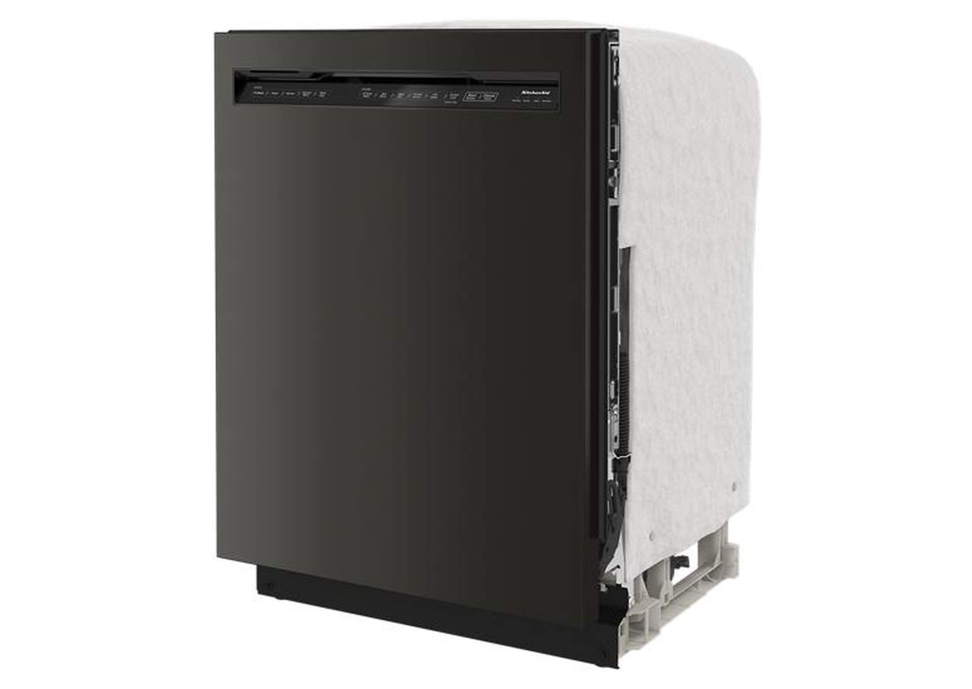 KitchenAid - 360° Max Jets™ Third Rack Dishwasher with 50+ Total Wash Jets, 44 dBA - Black Stainless Steel with PrintShield™ Finish