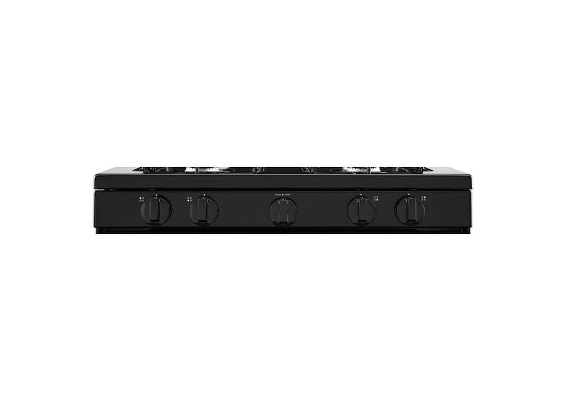 Amana® 30-inch Gas Range with Easy-Clean Glass Door - Black
