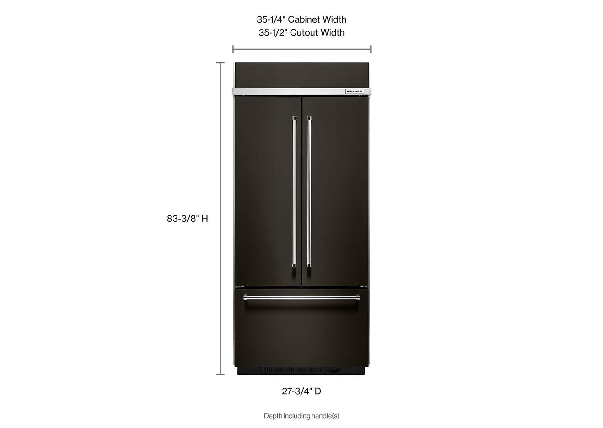 KitchenAid - 20.8 Cu. Ft. 36