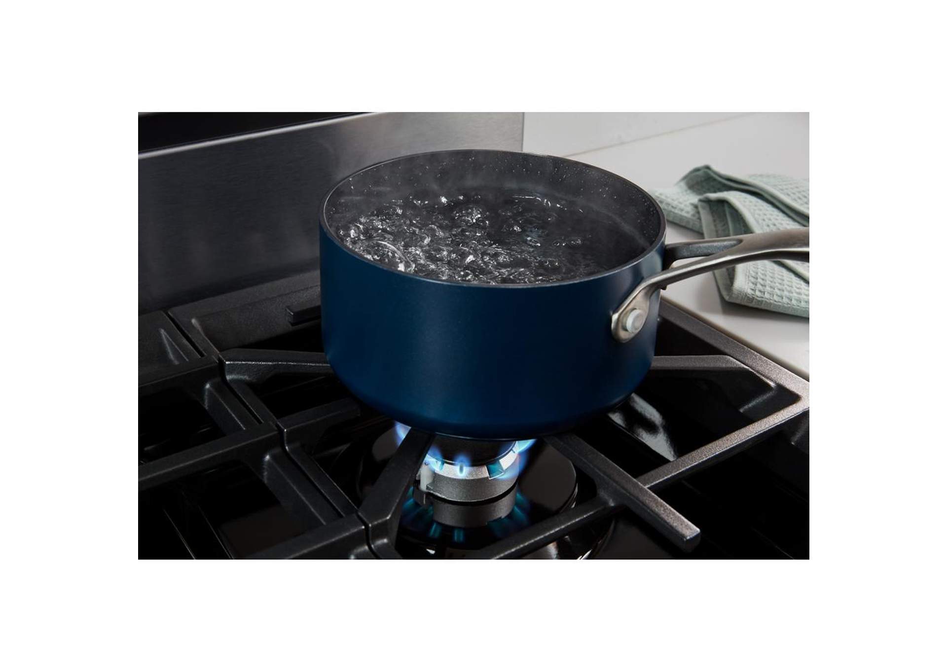 Maytag - 30-Inch Wide Gas Range With Steam Clean - 5.0 cu. ft. - Black