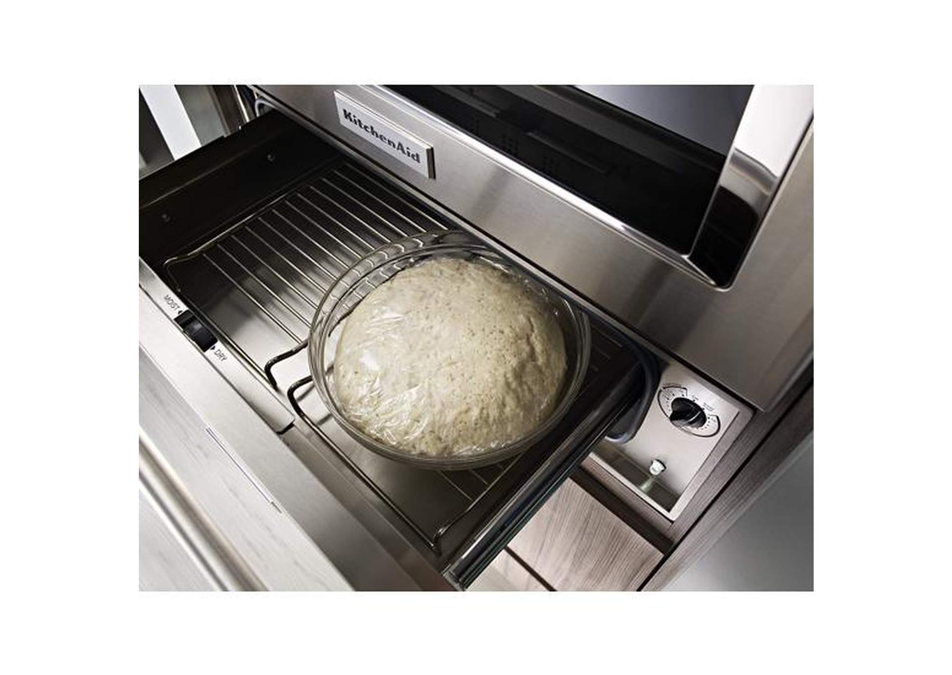 KitchenAid - 27'' Slow Cook Warming Drawer - Stainless Steel