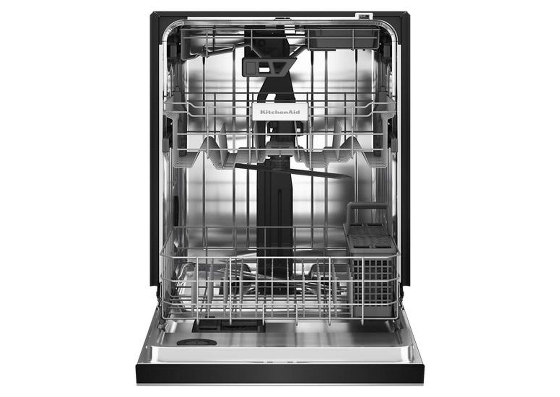 KitchenAid - Third Level Jet Rack Dishwasher in PrintShield™ Finish, 41 dBA - Stainless Steel with PrintShield™ Finish
