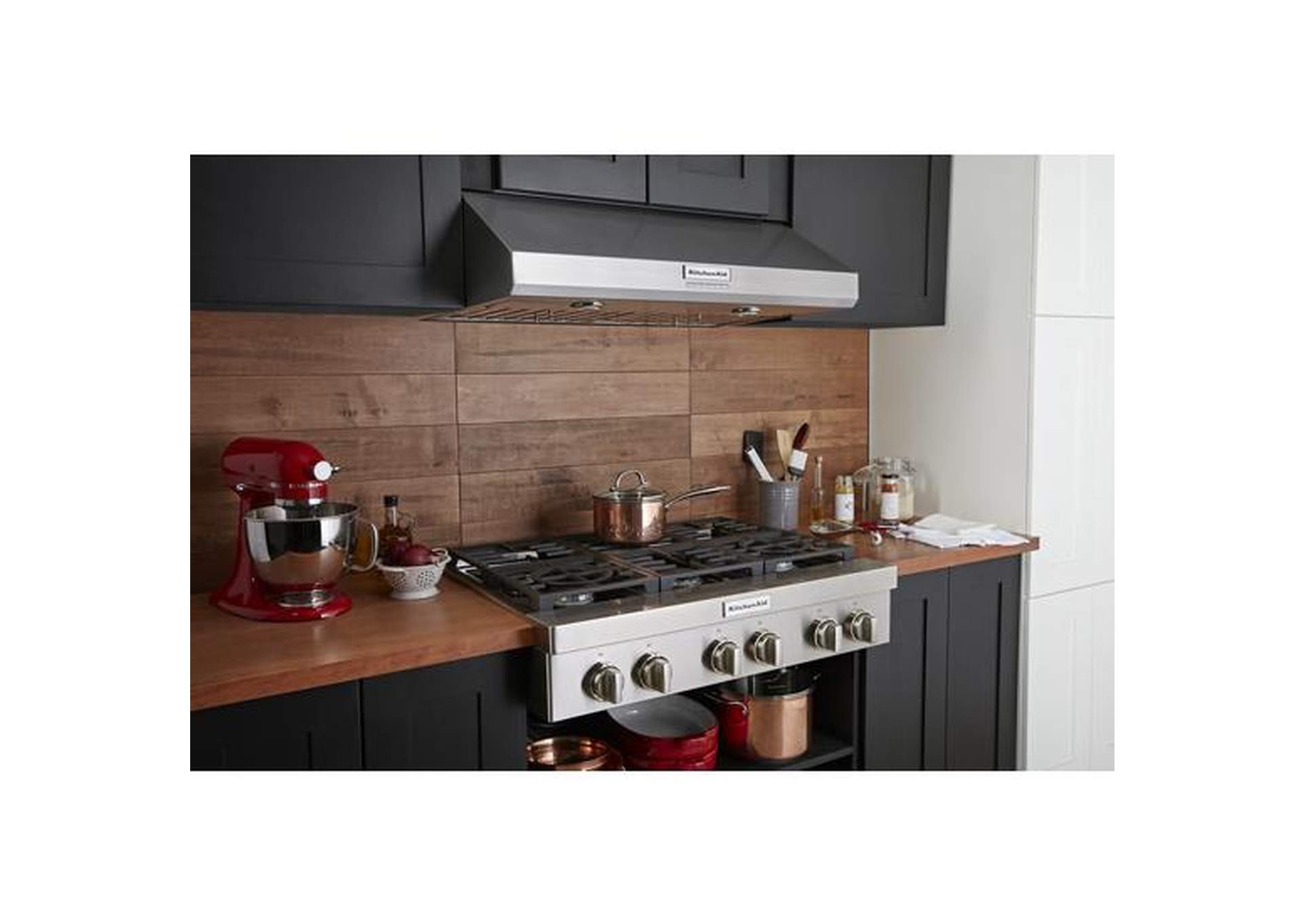 KitchenAid® 36'' 6-Burner Commercial-Style Gas Rangetop - Stainless Steel