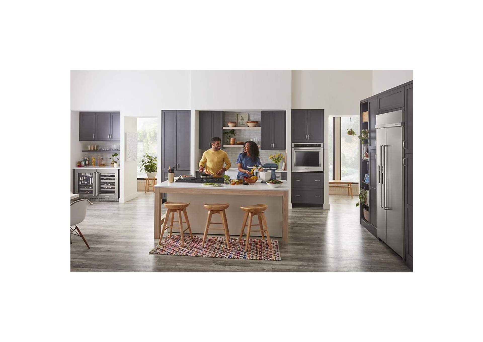 KitchenAid - 360° Max Jets™ Third Rack Dishwasher with Stainless Steel Third Rack Wash Jets, 44 dBA - Stainless Steel with PrintShield™ Finish