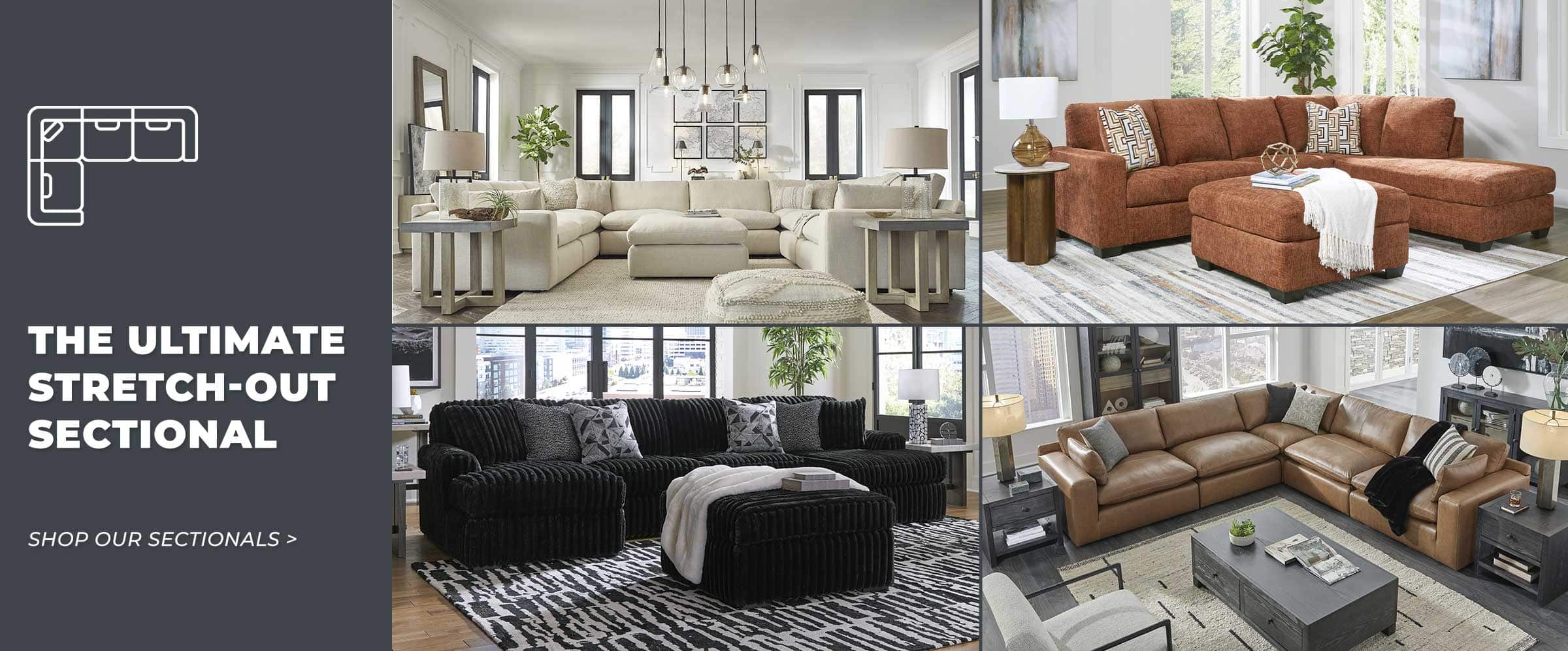 Shop Our Sectionals