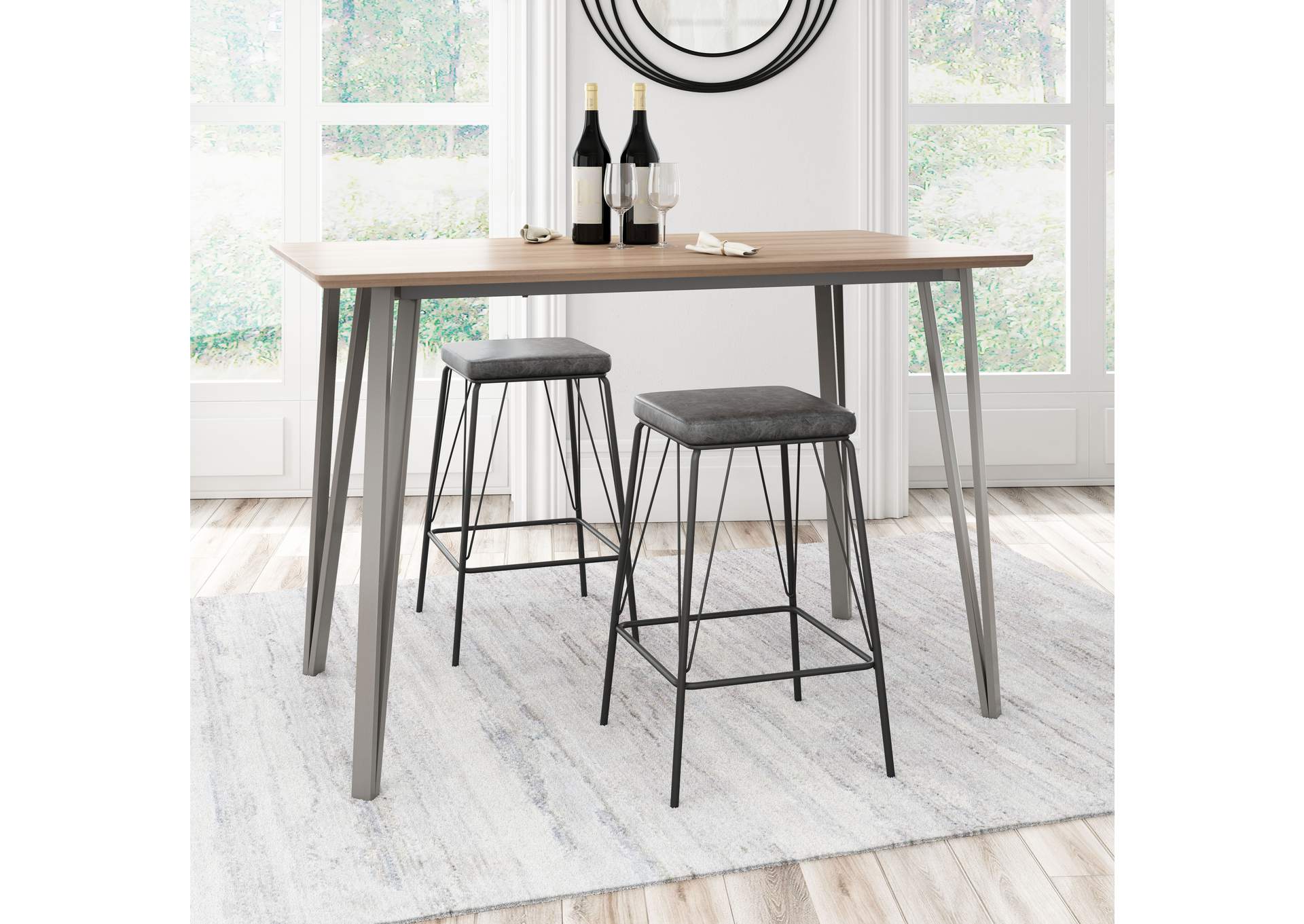 Doubs Counter Table Brown image 1