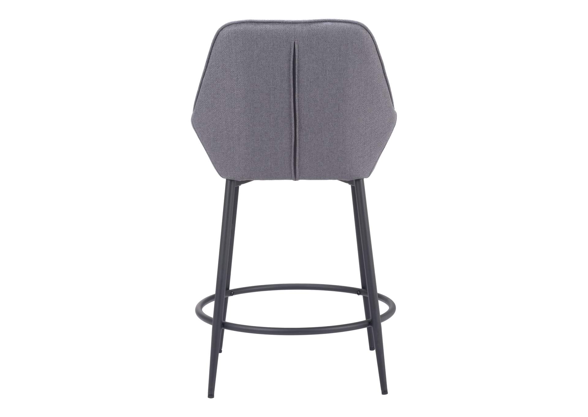 Vila Counter Stool (Set Of 2) Gray image 5