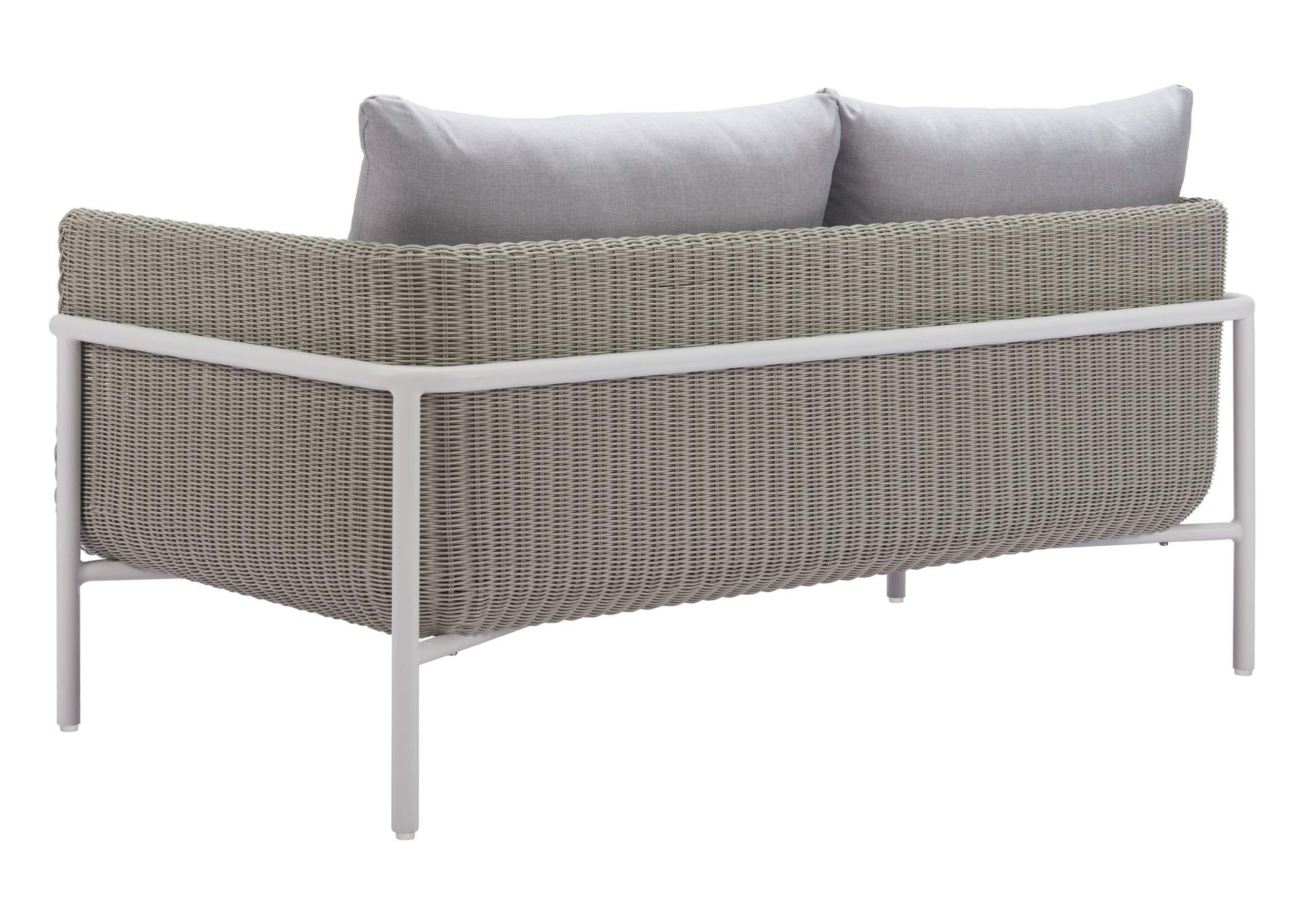 Frais Outdoor Loveseat Gray image 8