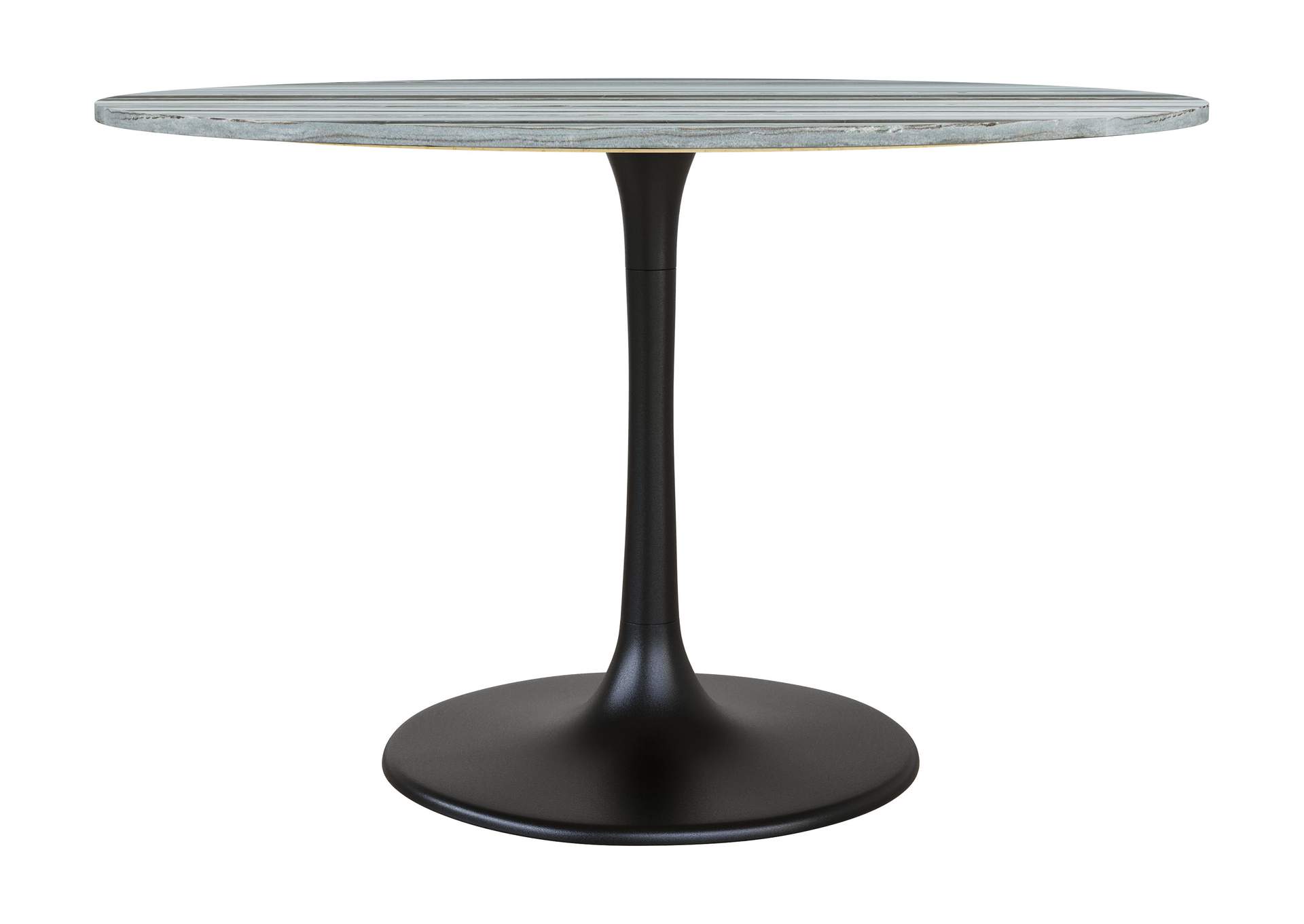Central City Dining Table Gray & Black image 4
